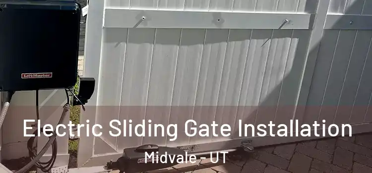  Electric Sliding Gate Installation Midvale - UT